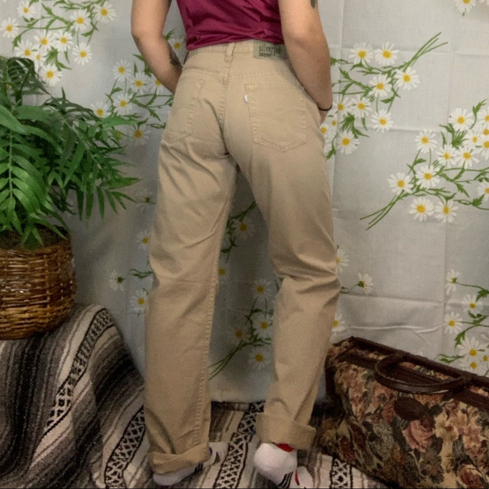 ⭐️ RARE ⭐️ LEVIS Silver Tab Guys Fit Khakis - Picture 3 of 8